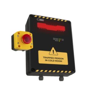 Man in Cold Room Alarm E6600