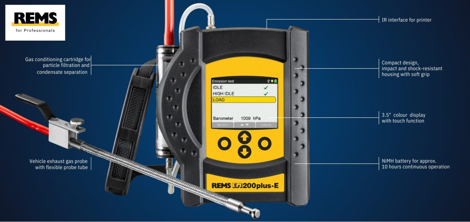 REMS EM200 PLUS E features